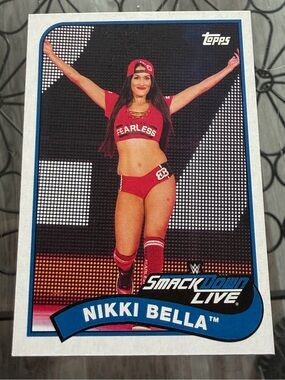 Nikki Bella 2018 Topps Woman Diva WWE Wrestling Card